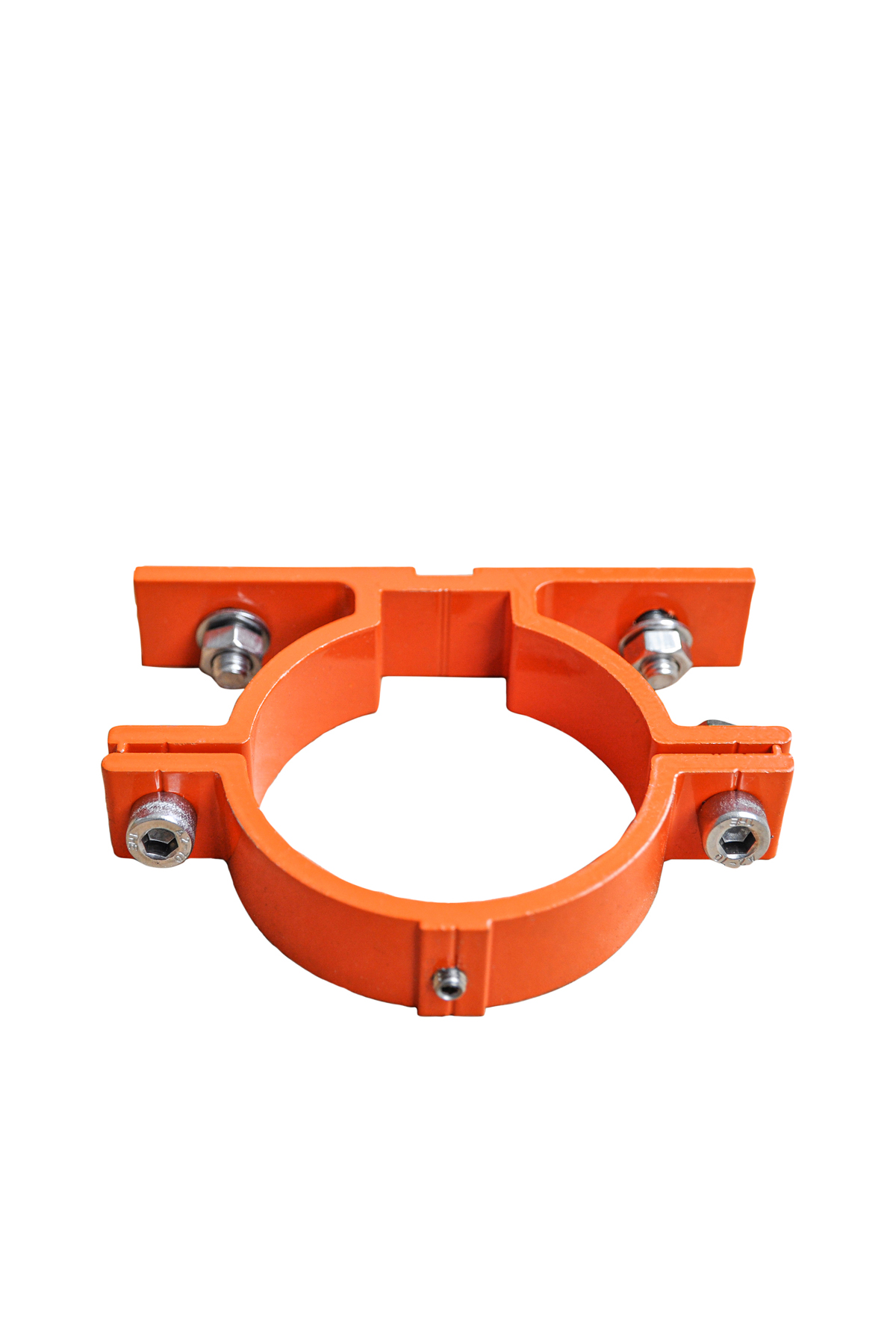 beugel verkeersborden rond 76mm oranje